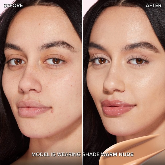 🆕 TOO FACED Born This Way Undetectable Medium Coverage Foundation WARM NUDE NIB - Picture 3 of 8